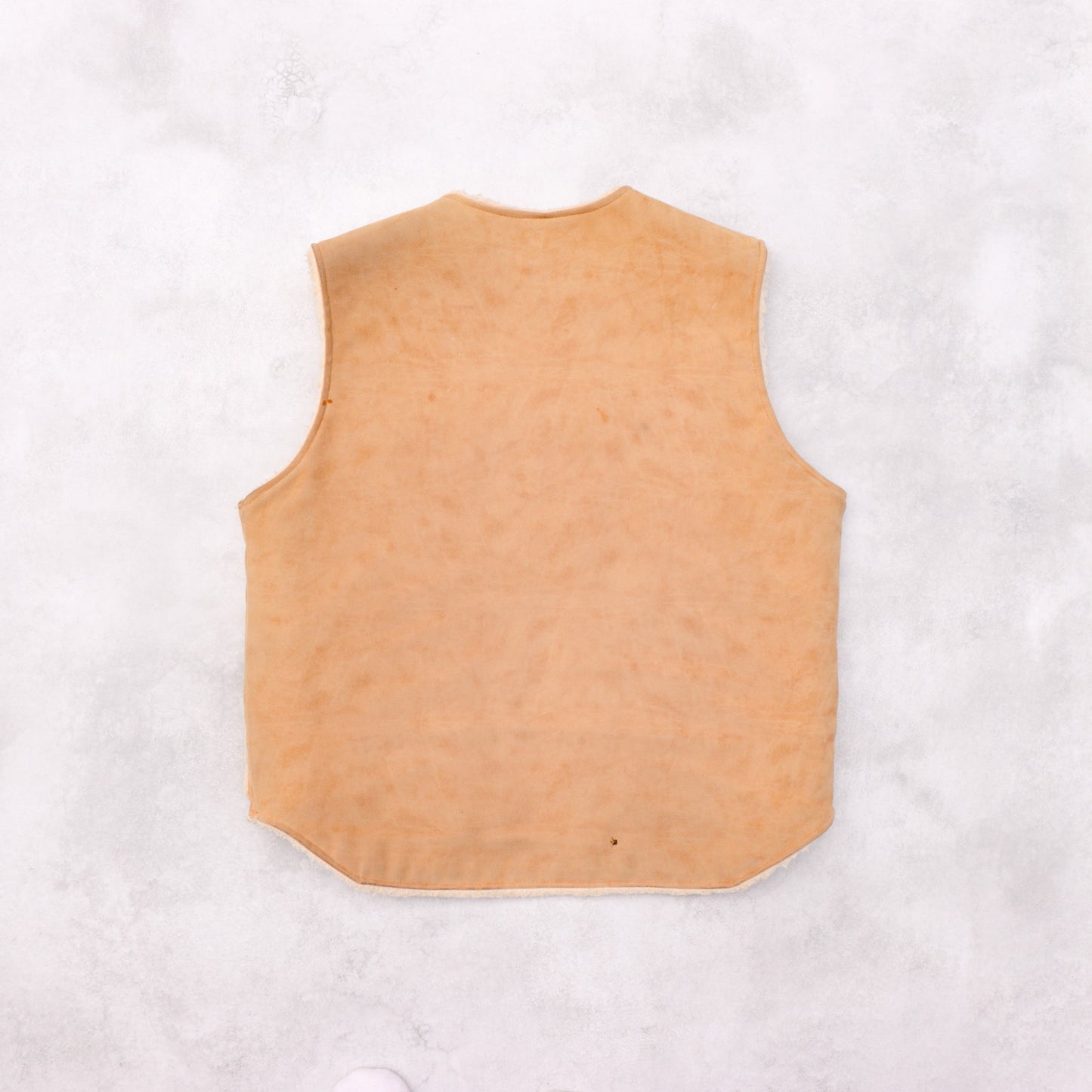 70s Mouton Boa Vest