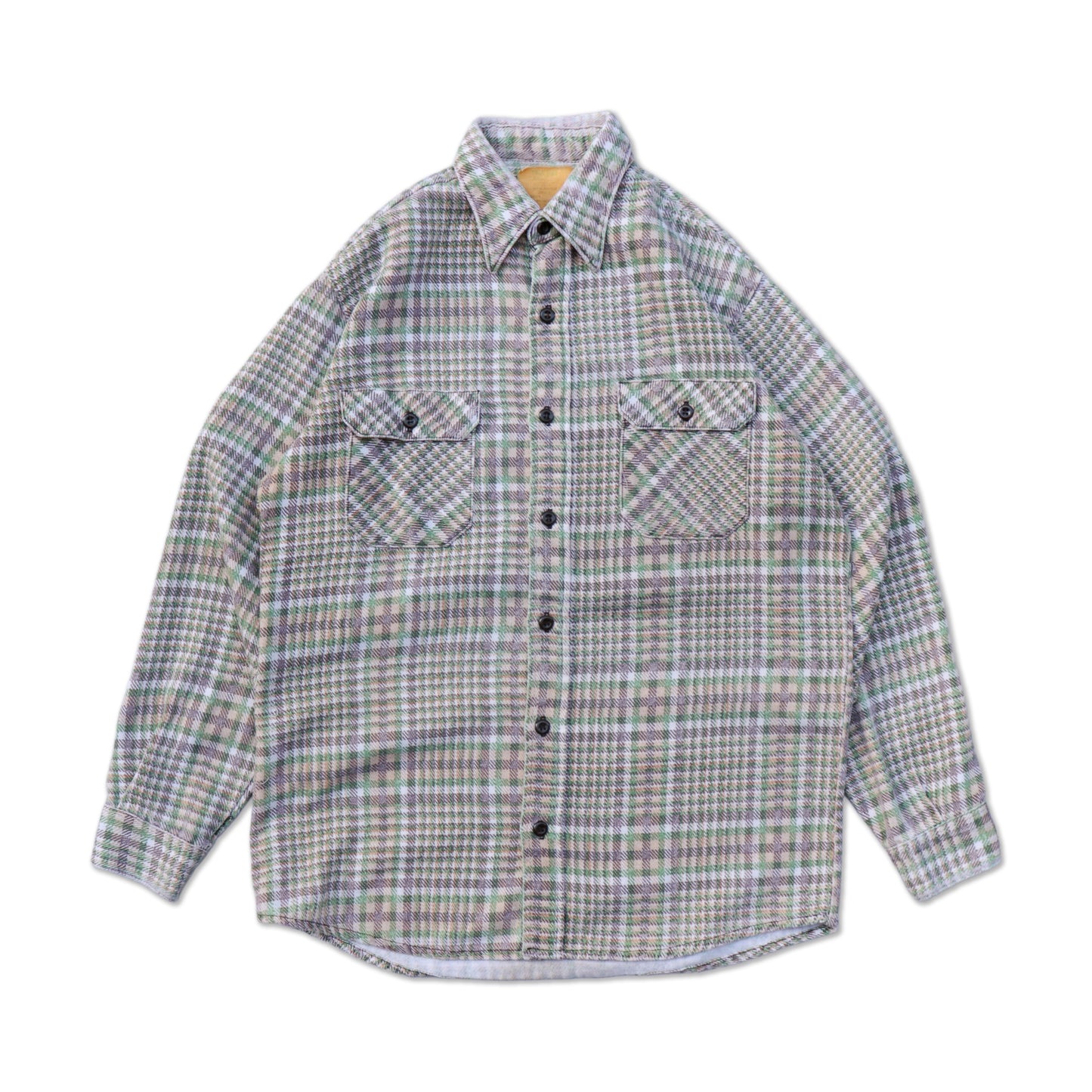 70s Sears Printed Flannel Shirts