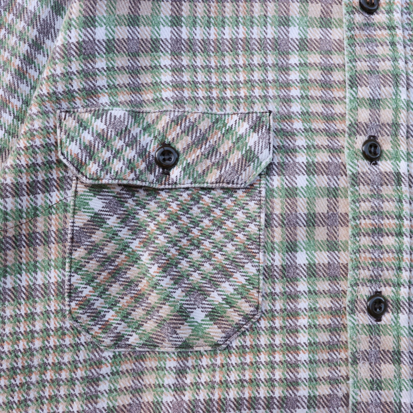 70s Sears Printed Flannel Shirts