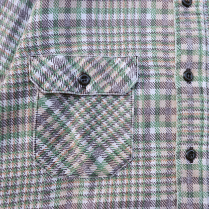 70s Sears Printed Flannel Shirts