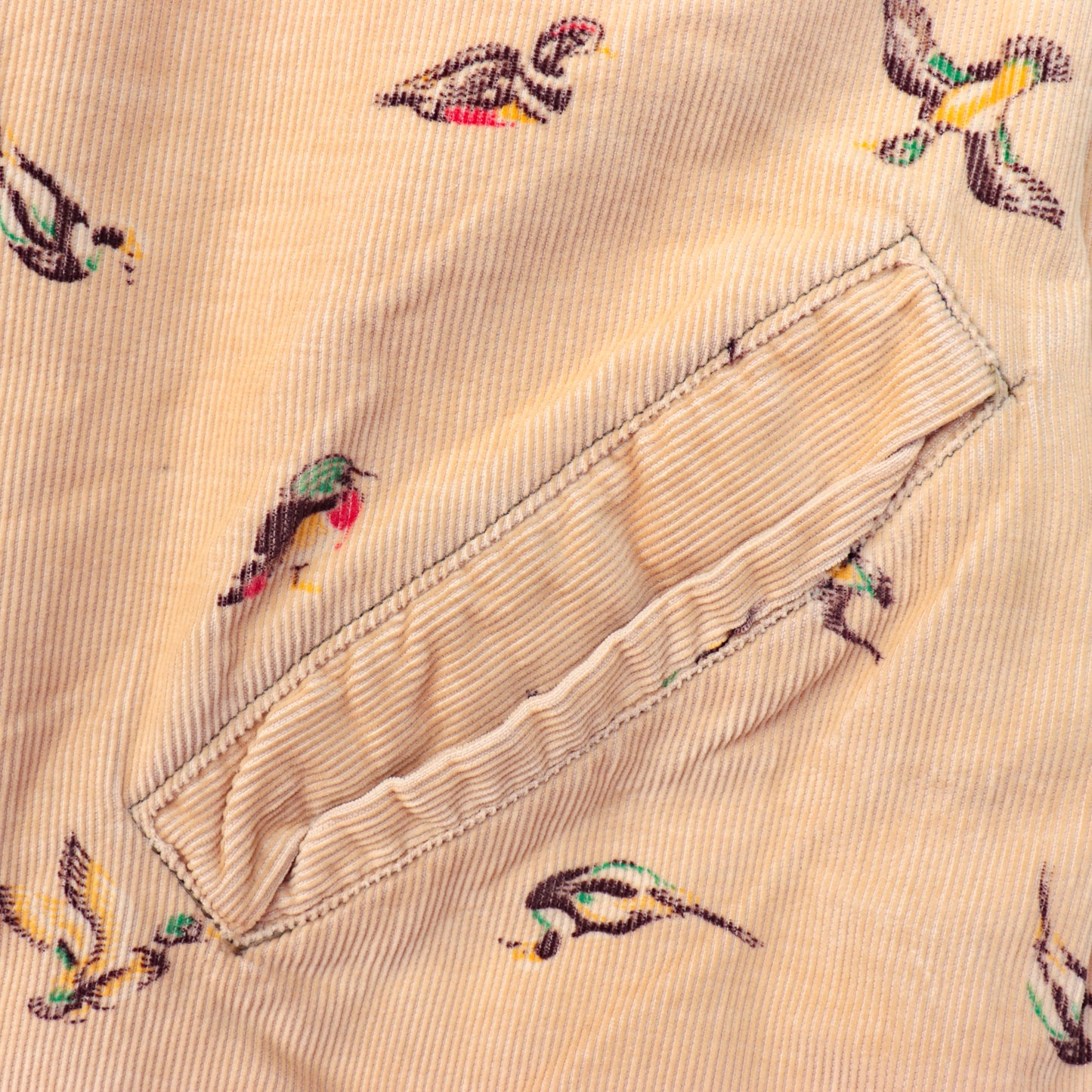 50s DUXBAK Duck Print Vest