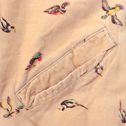 50s DUXBAK Duck Print Vest