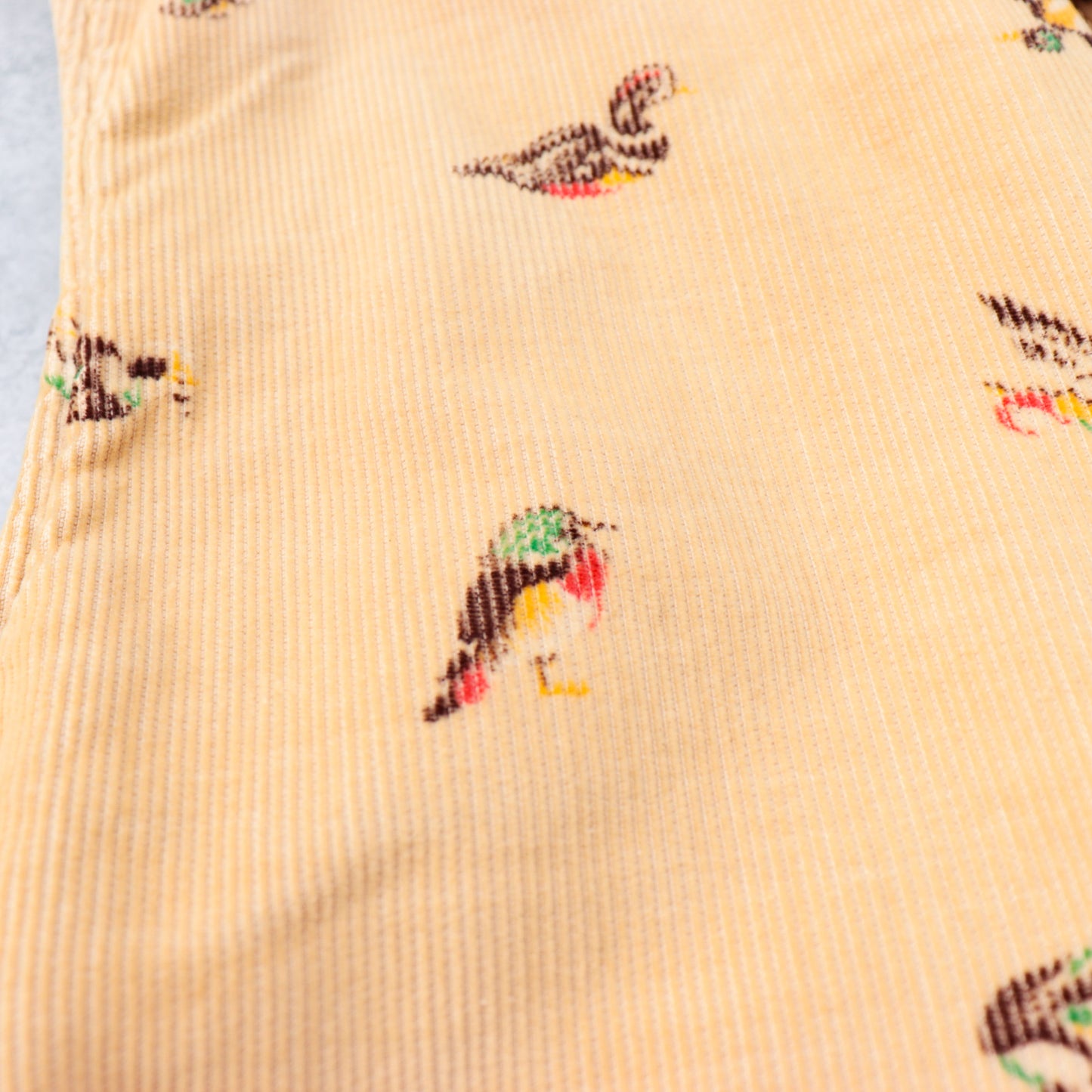 50s DUXBAK Duck Print Vest