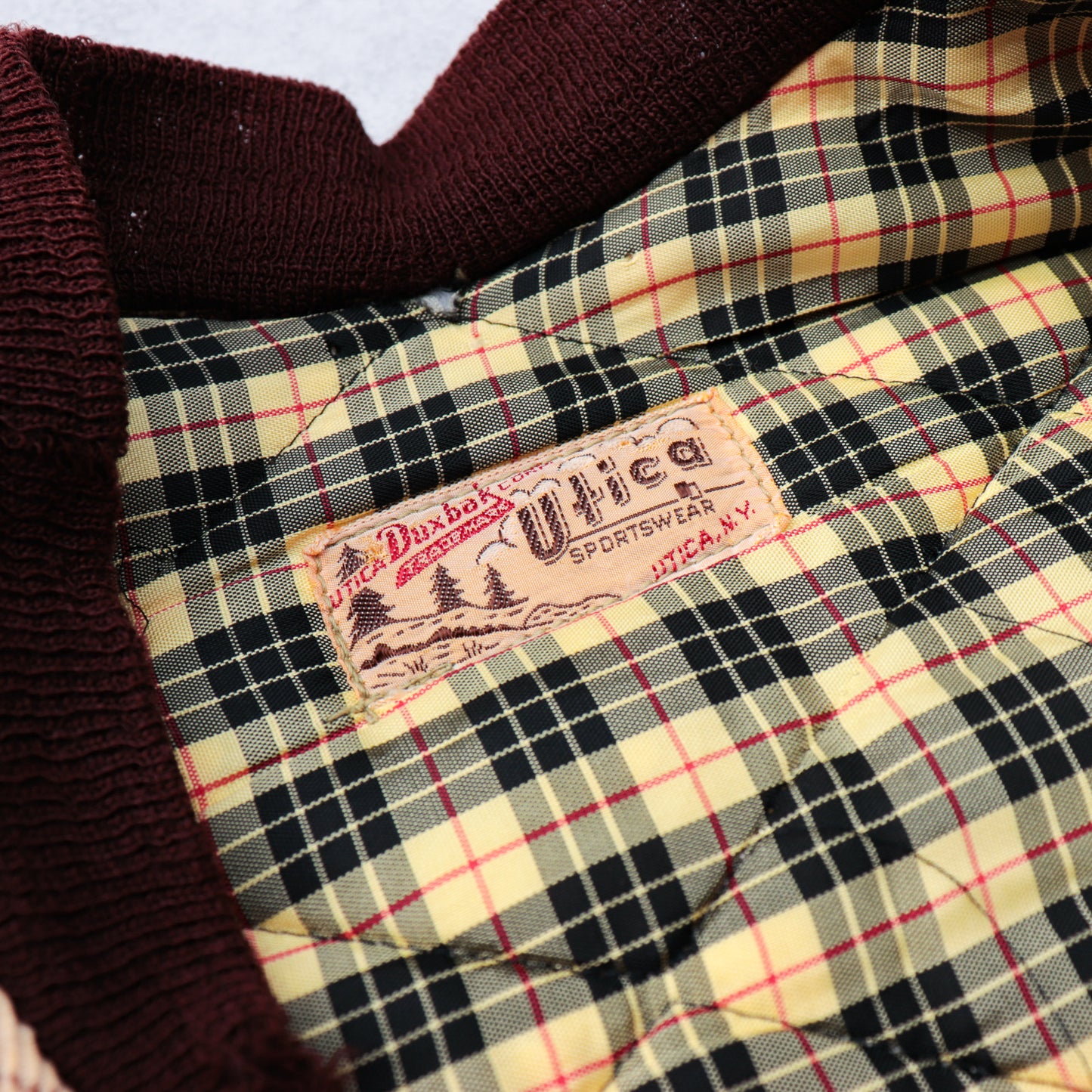 50s DUXBAK Duck Print Vest