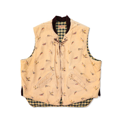 50s DUXBAK Duck Print Vest