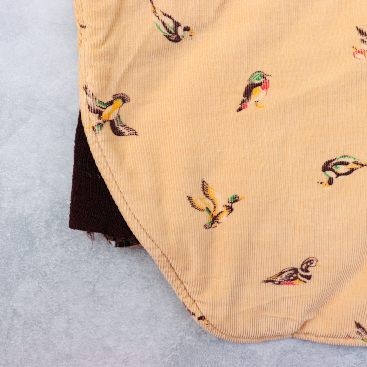 50s DUXBAK Duck Print Vest