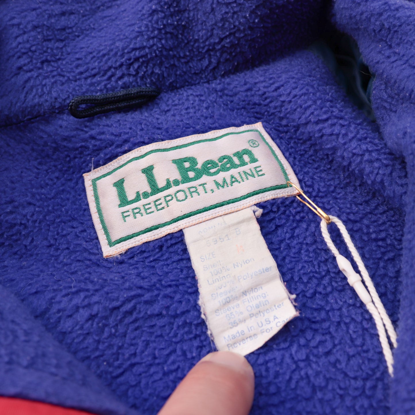 L.L Bean Warm Up Jacket