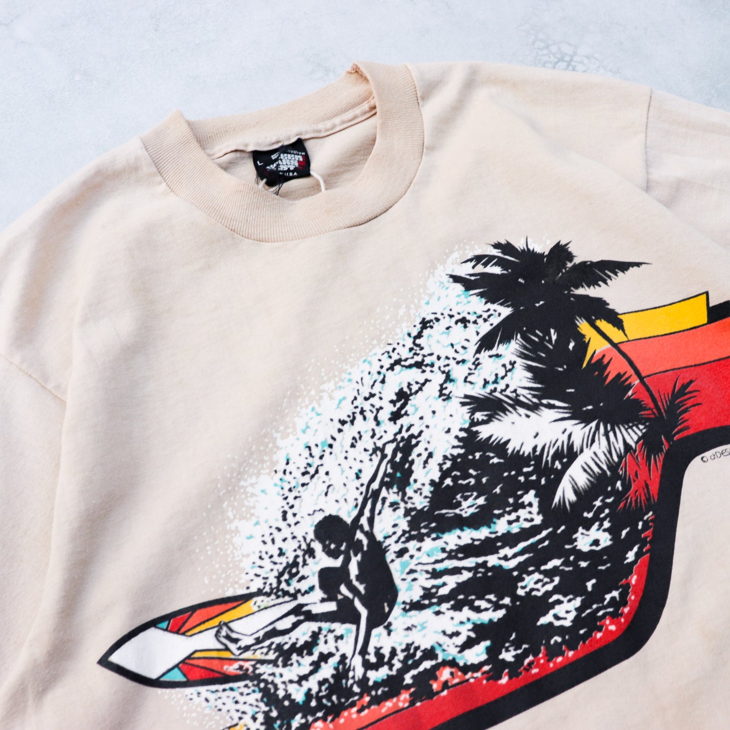Hawaii Surfing Tee