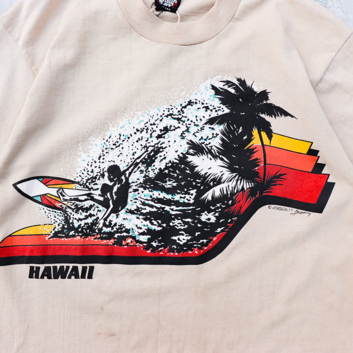 Hawaii Surfing Tee