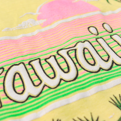 Flocky Printed Hawaii Tee(Dead Stock)