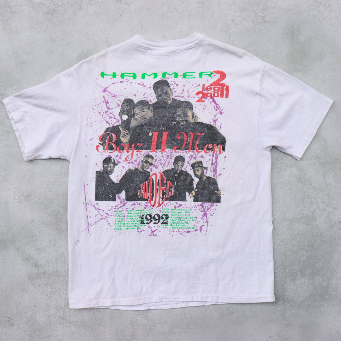 MC Hammer 1992 Tour Tee