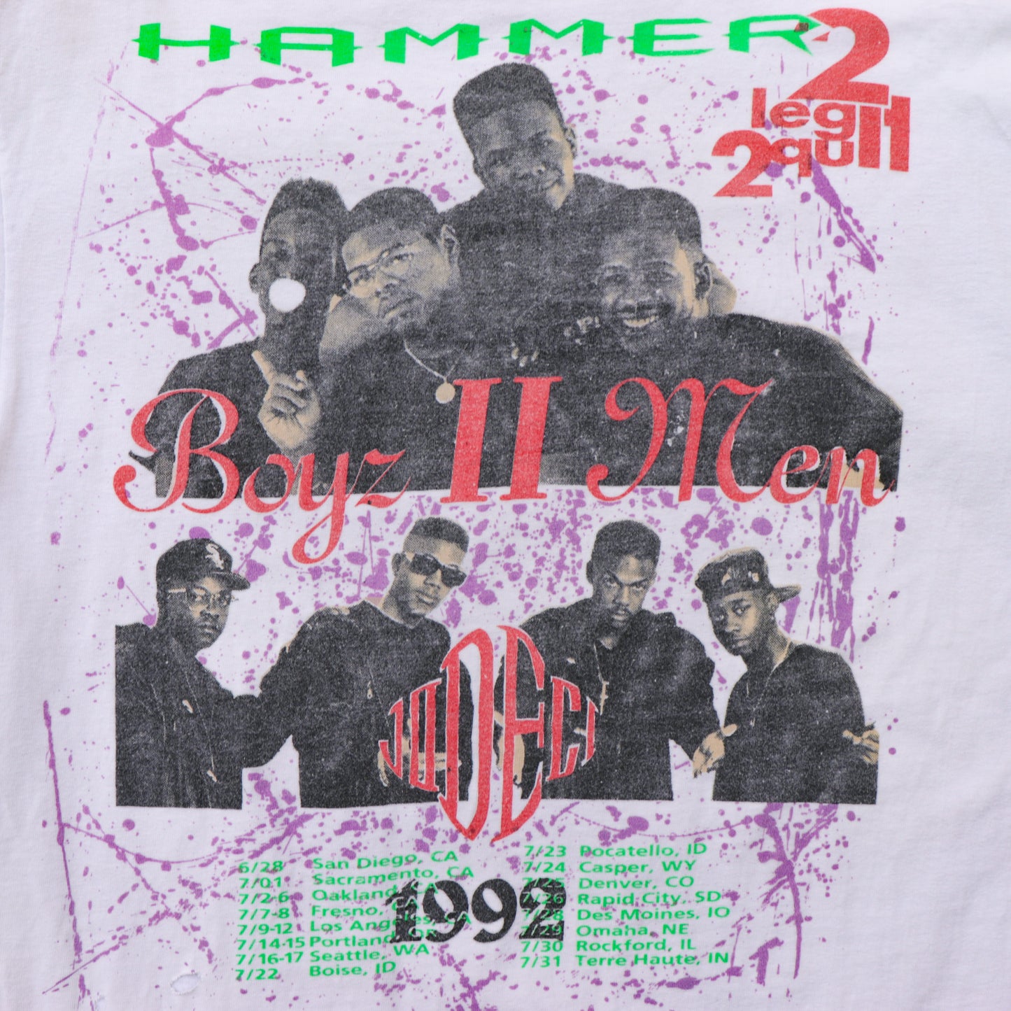 MC Hammer 1992 Tour Tee