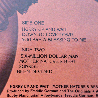 THE ORIGINALS / Down To Love Town