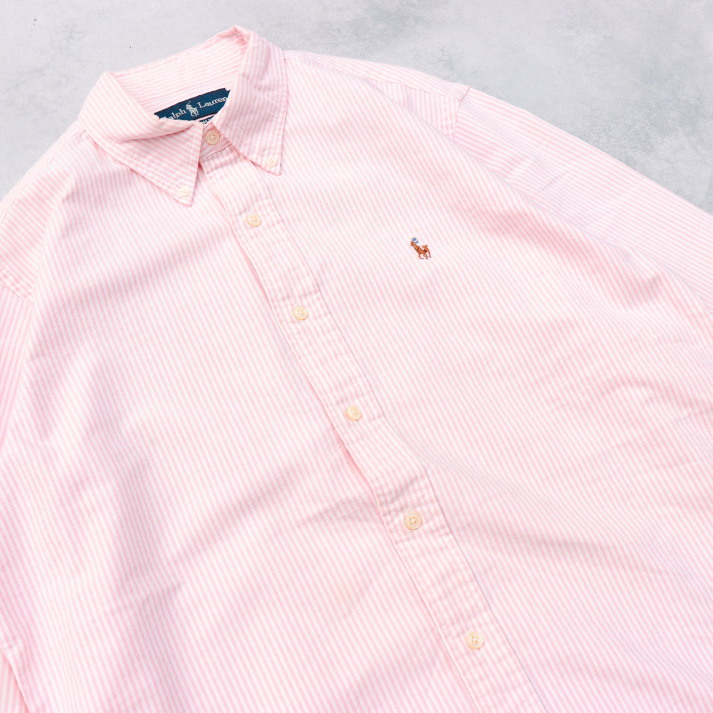 Ralph Lauren B.D L/S Stripe Shirt