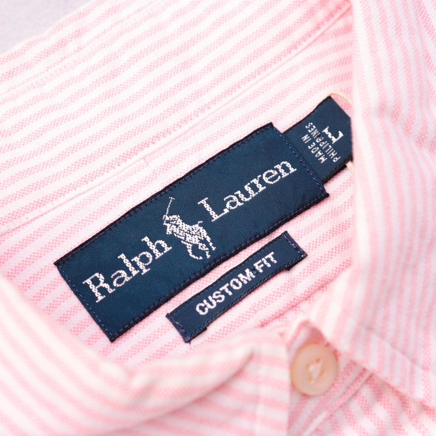 Ralph Lauren B.D L/S Stripe Shirt