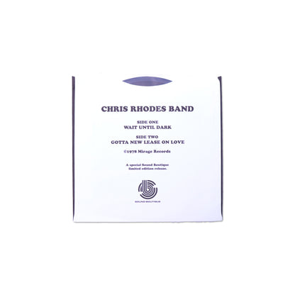 CHRIS RHODES BAND / Wait Until Dark