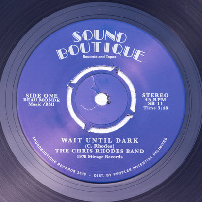 CHRIS RHODES BAND / Wait Until Dark