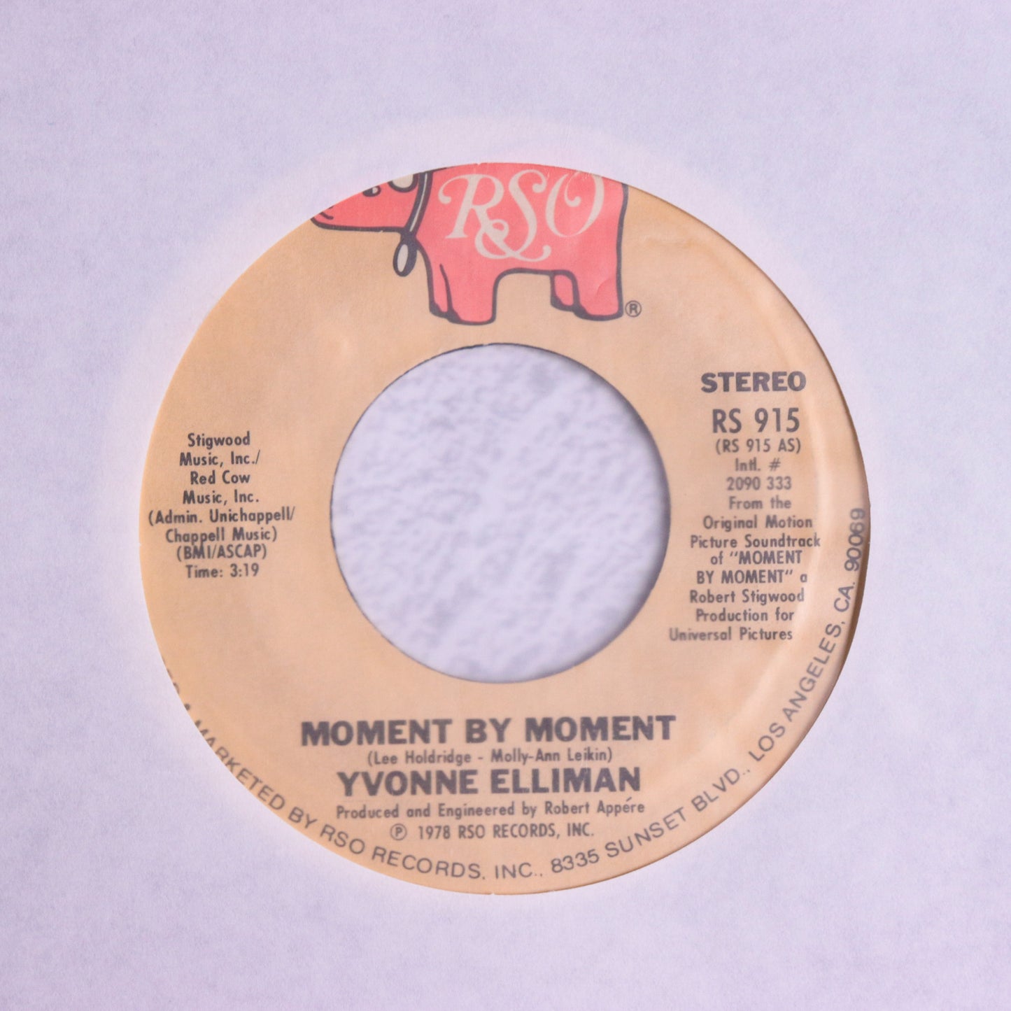 YVONNE ELLIMAN / Moment By Moment