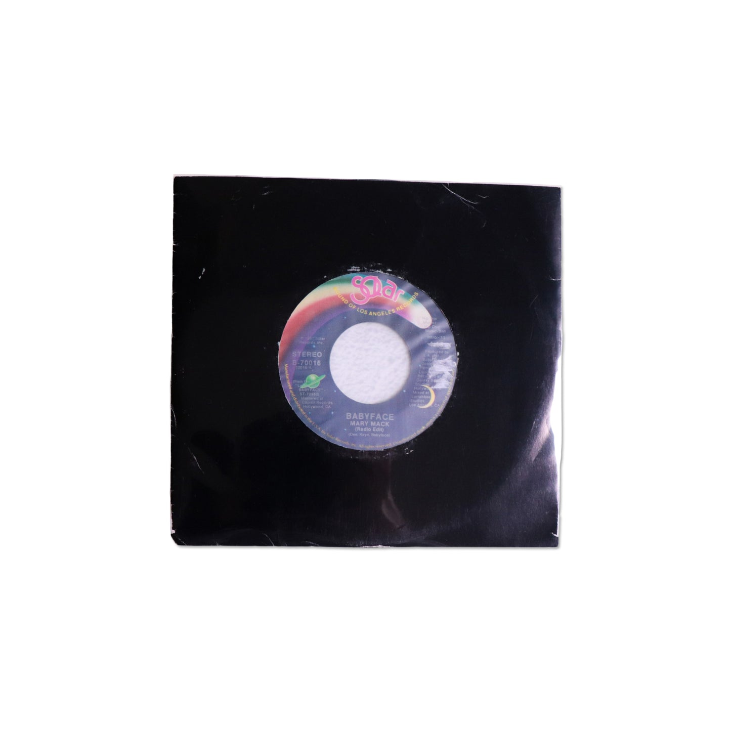 BABY FACE / MARY MACK
