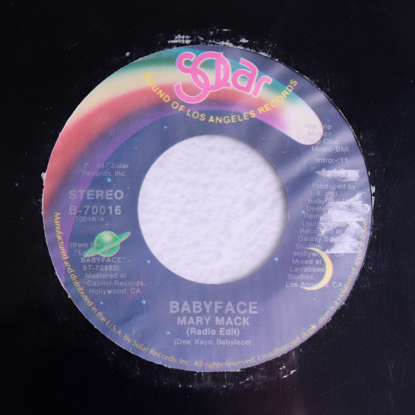 BABY FACE / MARY MACK