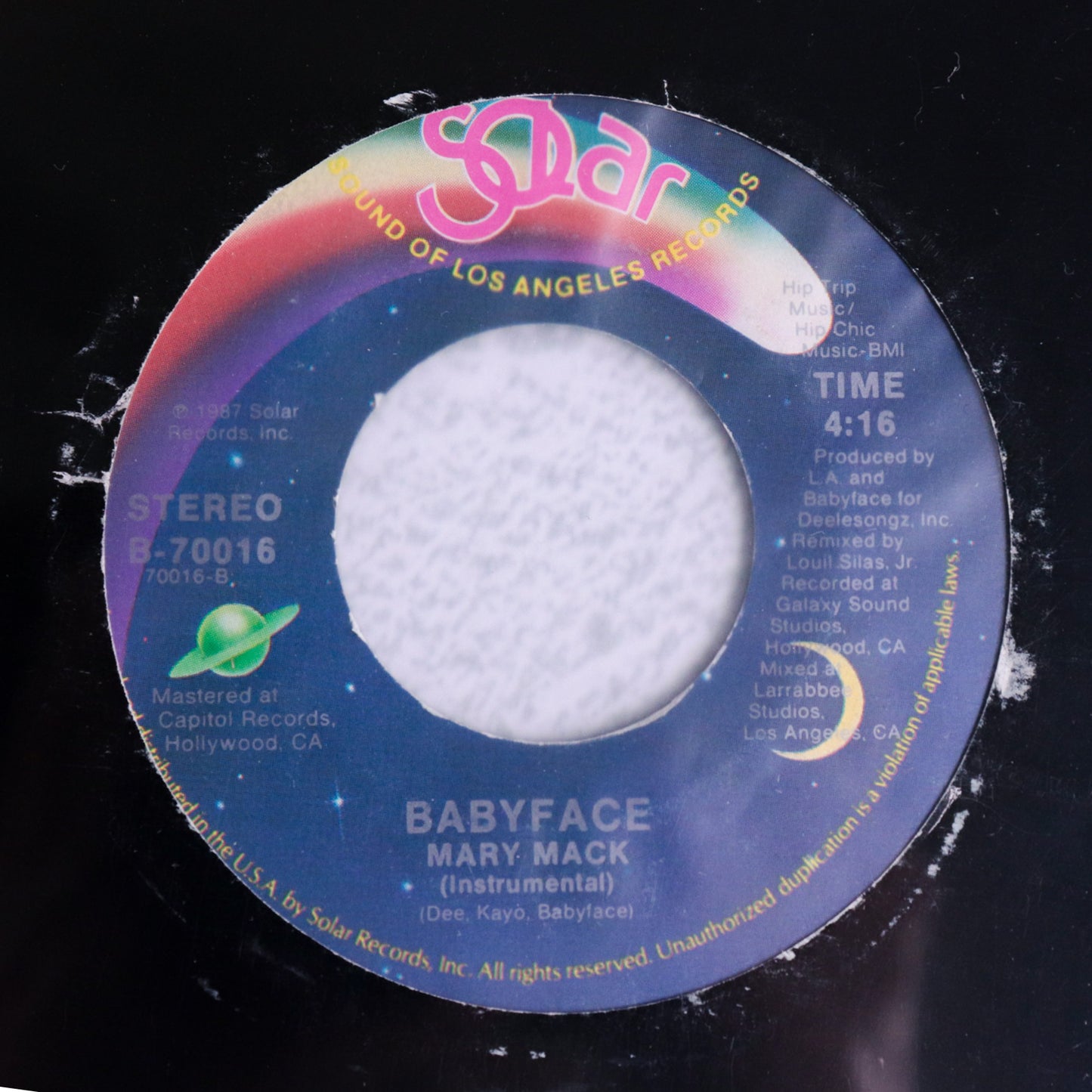 BABY FACE / MARY MACK