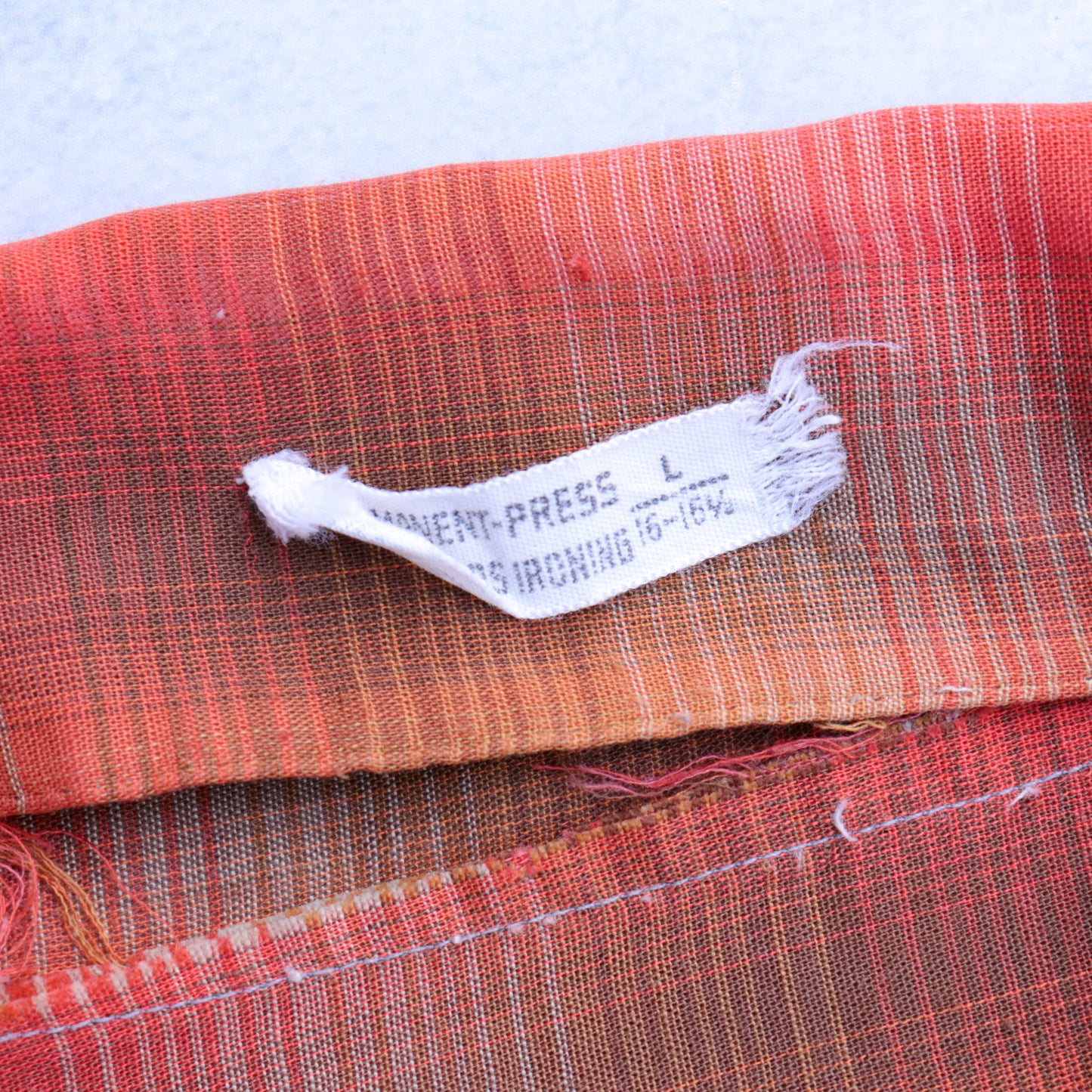 70s Ombre Check S/S Open Collar Shirts