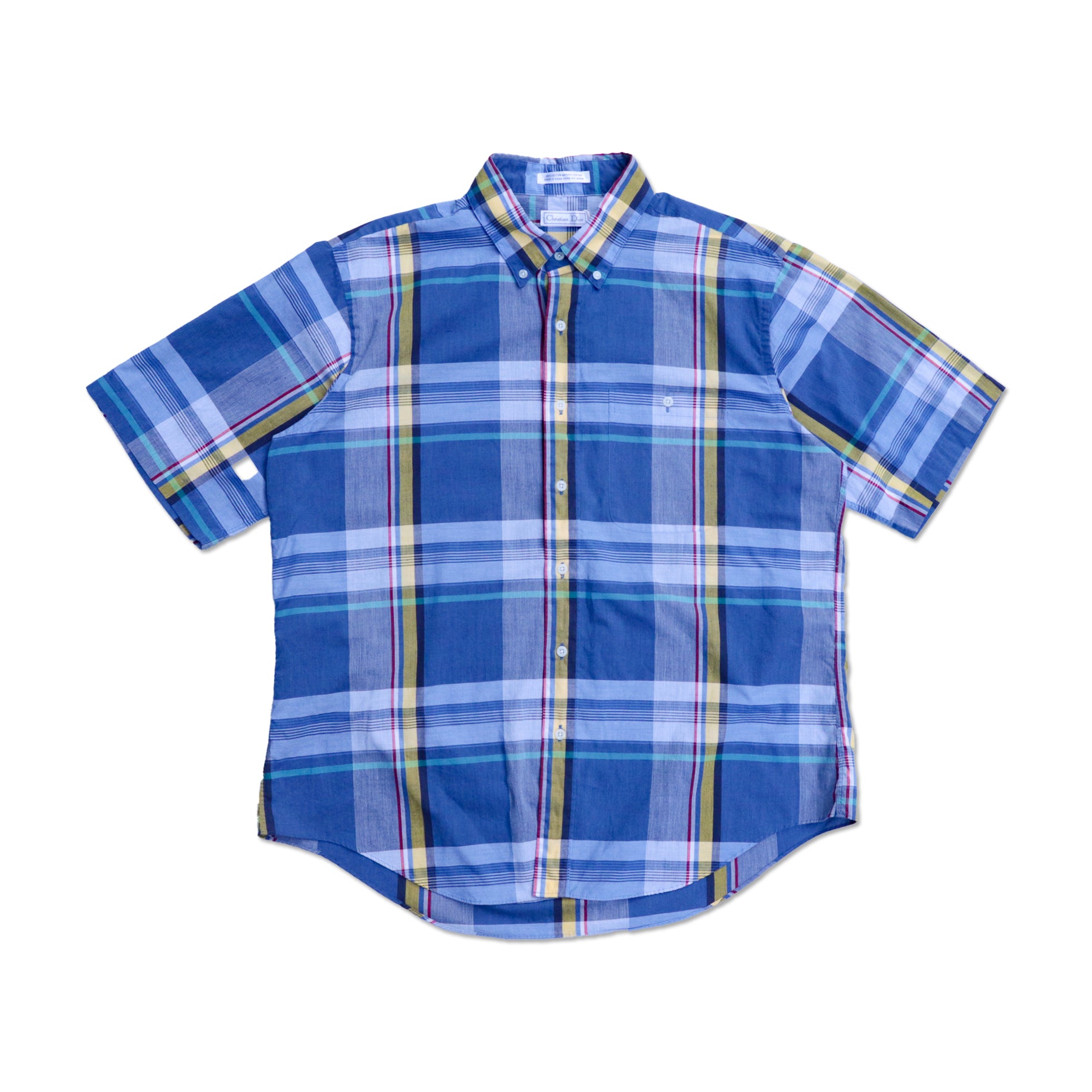 Christian Dior S/S Check Shirts – POOL SIDE