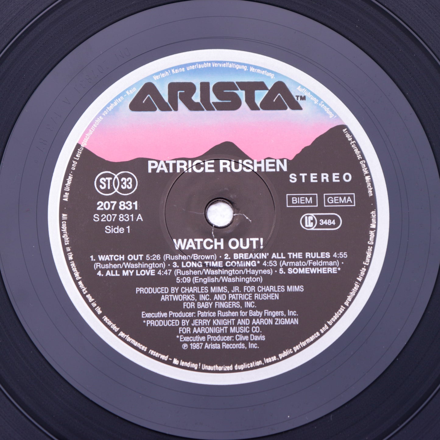 PATRICE RUSHEN / Watch Out