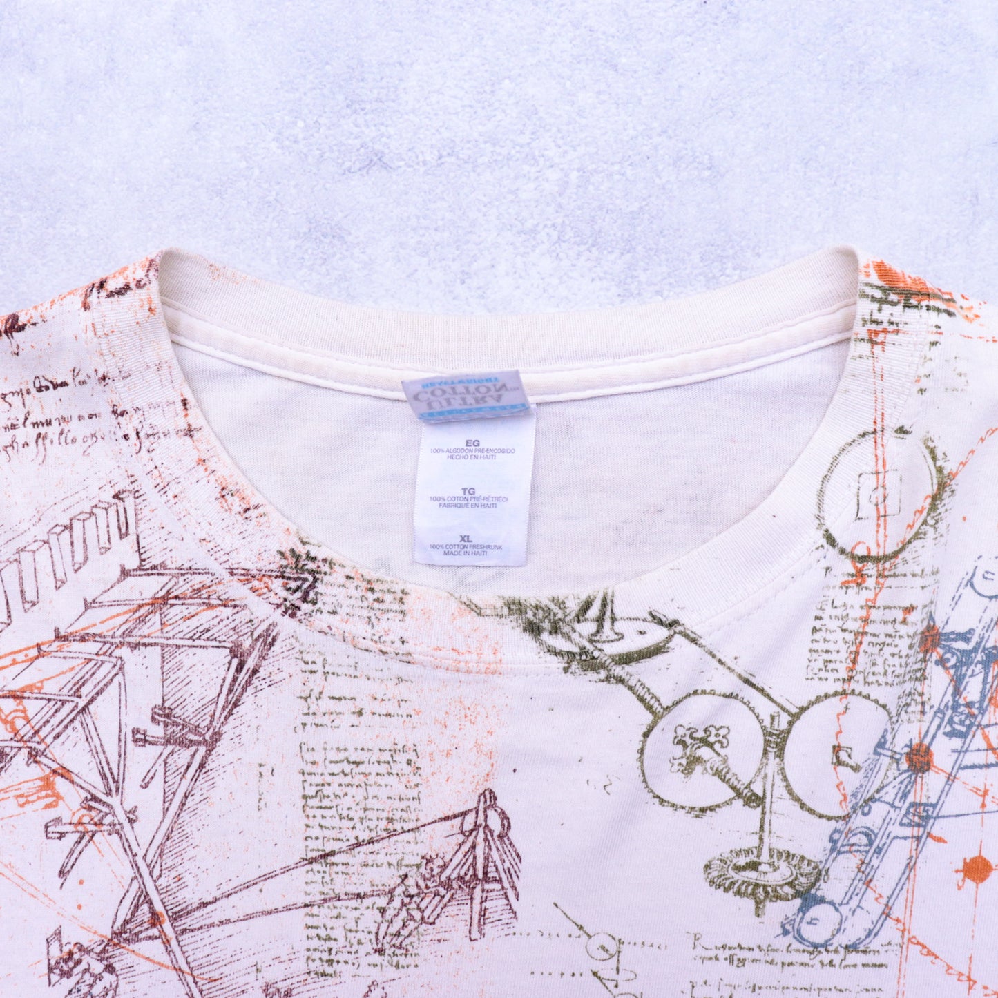 Leonardo Da Vinci Roma Art Tee
