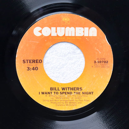 BILL WITHERS / Lovely Night For Dancing