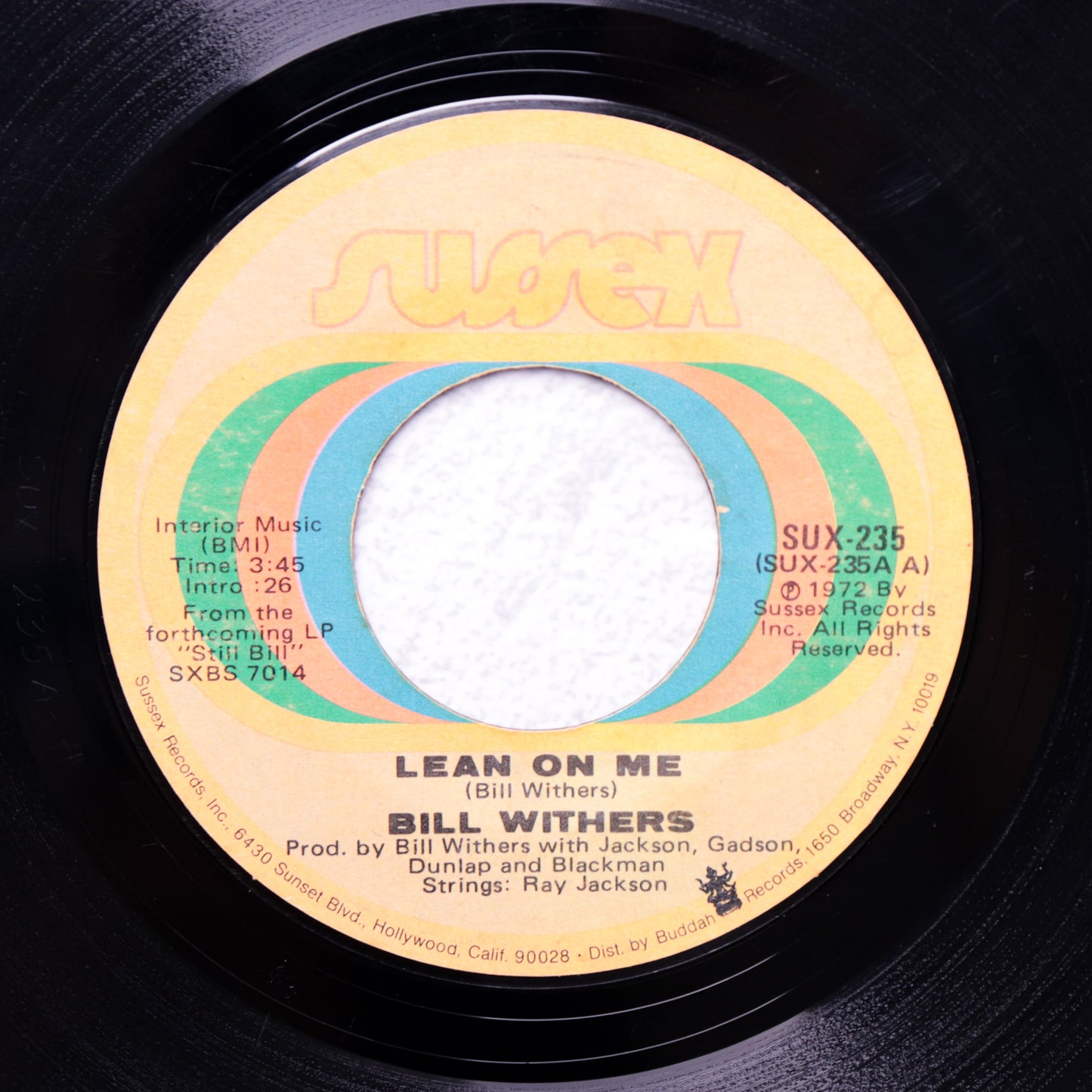BILL WITHERS / Lean On Me