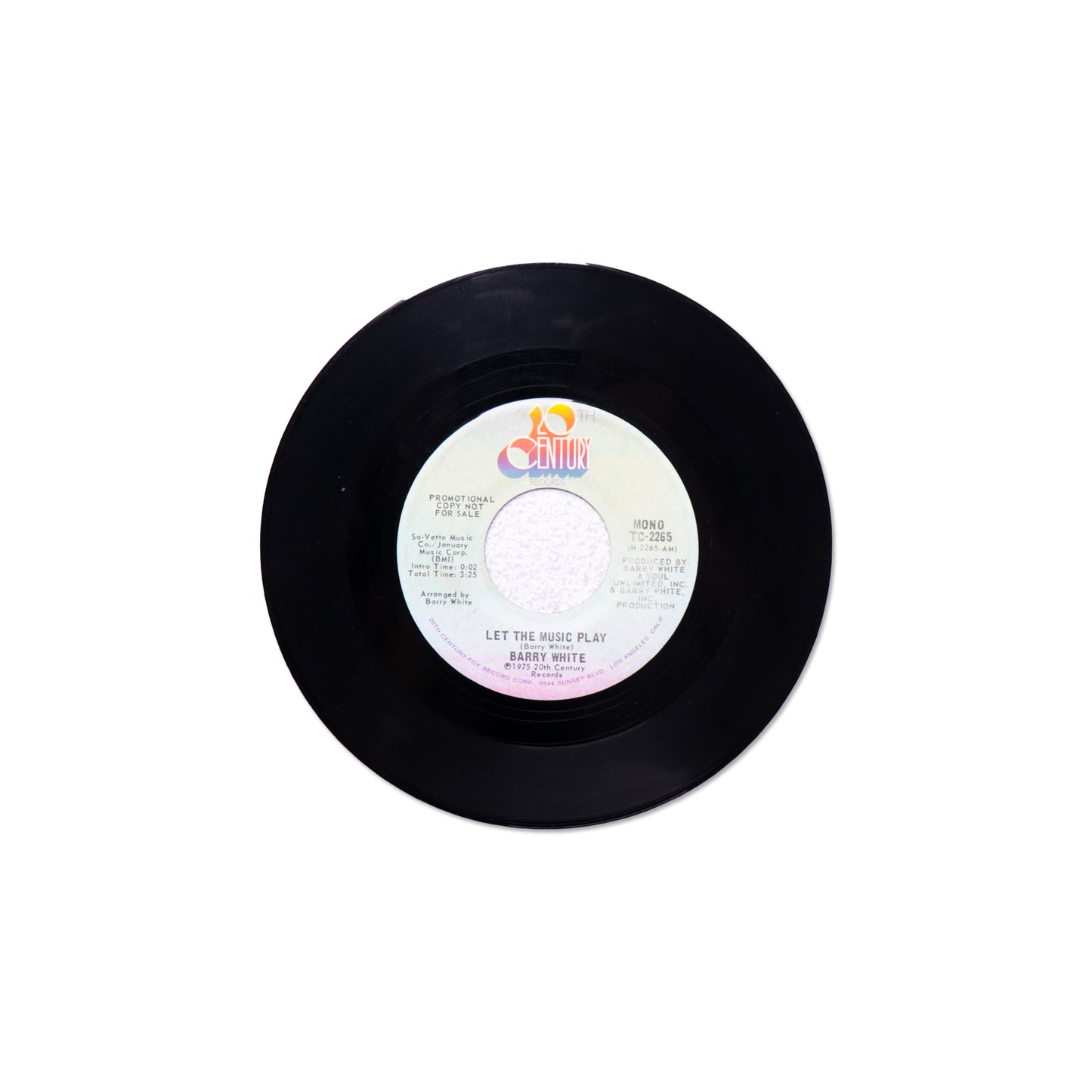 BARRY WHITE / Let The Music Play