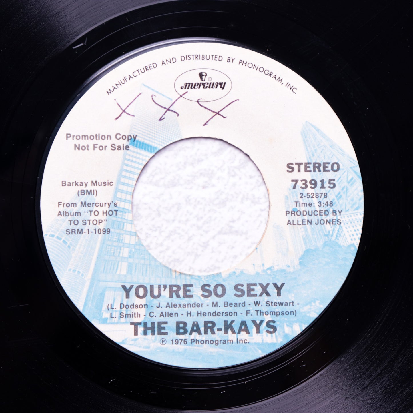 THE BAR-KAYS / You're So Sexy
