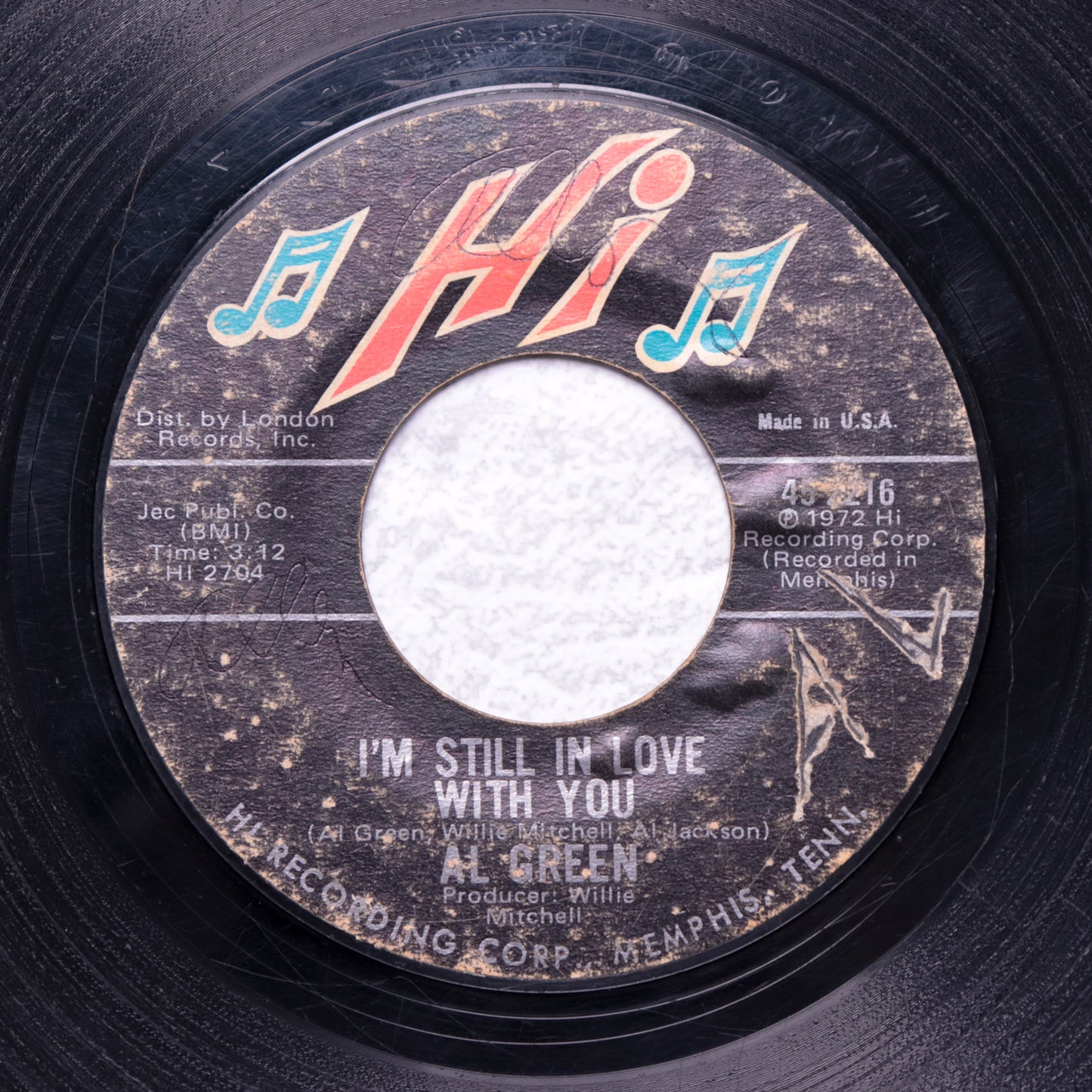 AL GREEN / I'm Still In Love With You