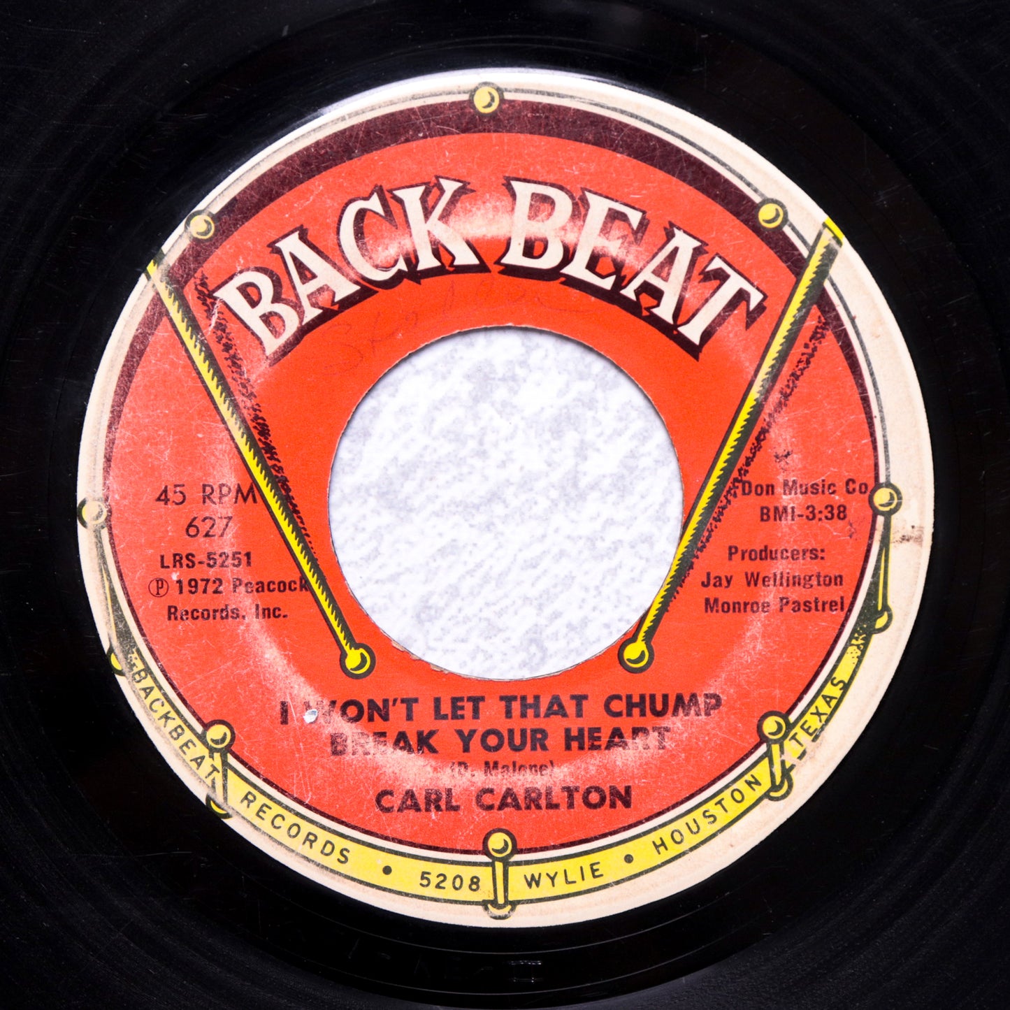 CARL CARLTON / I Won't Let That Chump Break Your Heart
