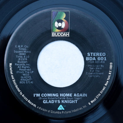 GLADYS KNIGHT / I'm Coming Home Again