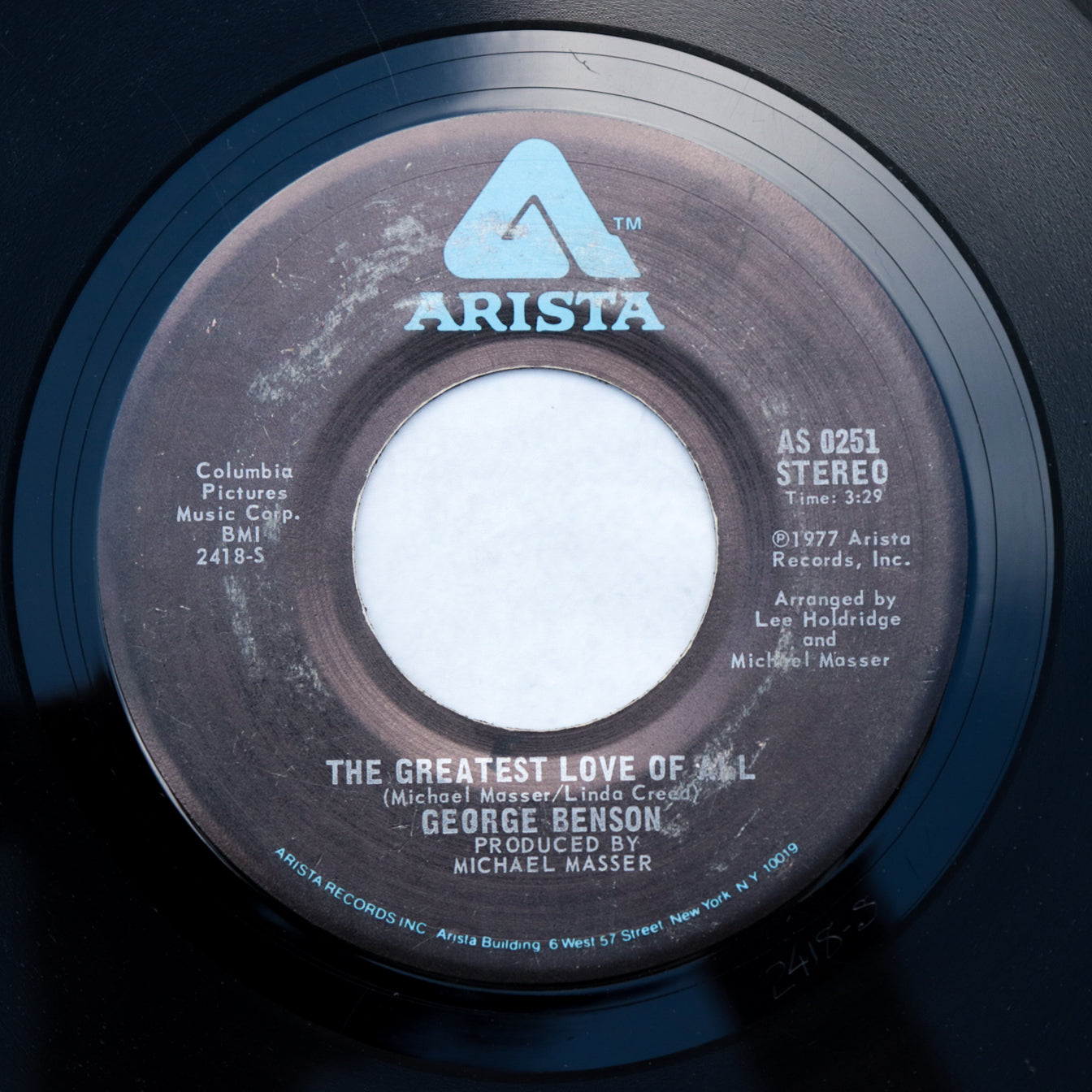 GEORGE BENSON / The Greatest Love Of All