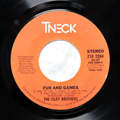 THE ISLEY BROTHERS / Fun And Games
