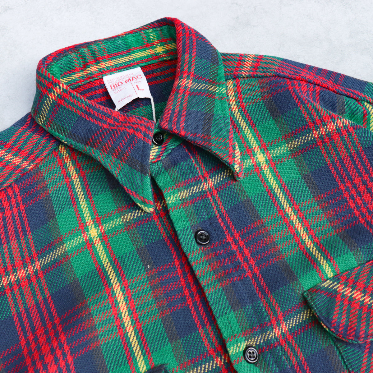 70s BIGMAC Heavy Flannel Shirts