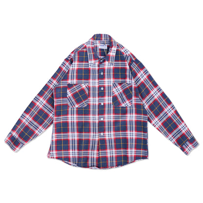 70s PERMANENT PRESS Printed Flannel Shirts