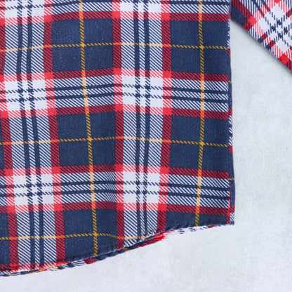 70s PERMANENT PRESS Printed Flannel Shirts