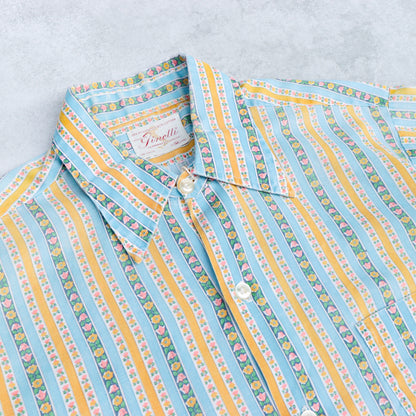 70s Ginelli Flower Printed Shirts