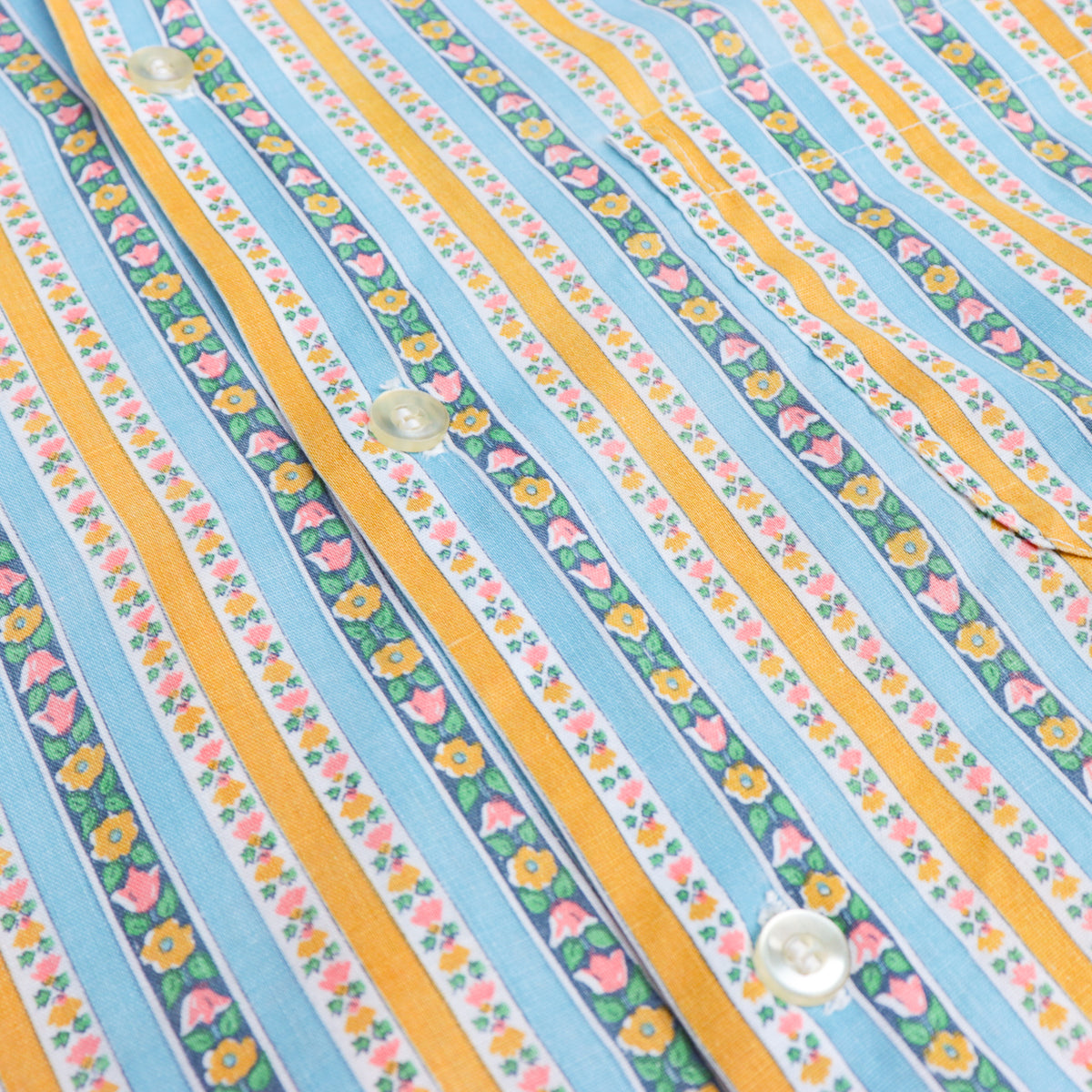 70s Ginelli Flower Printed Shirts