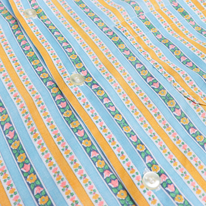 70s Ginelli Flower Printed Shirts
