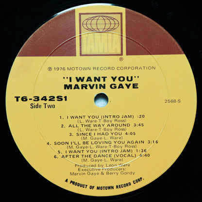 MARVIN GAYE / I Want you