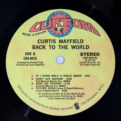 CURTIS MAYFIELD / Back To The World