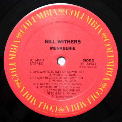 BILL WITHERS / Menagerie