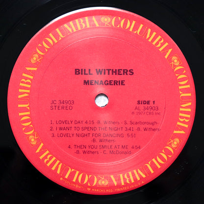 BILL WITHERS / Menagerie