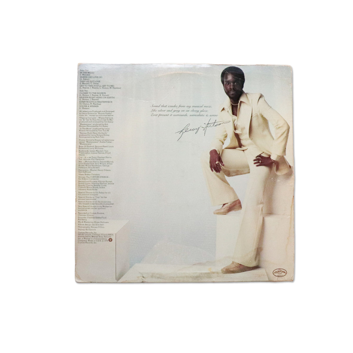 LEROY HUTSON / Closer To The Source