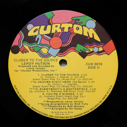 LEROY HUTSON / Closer To The Source